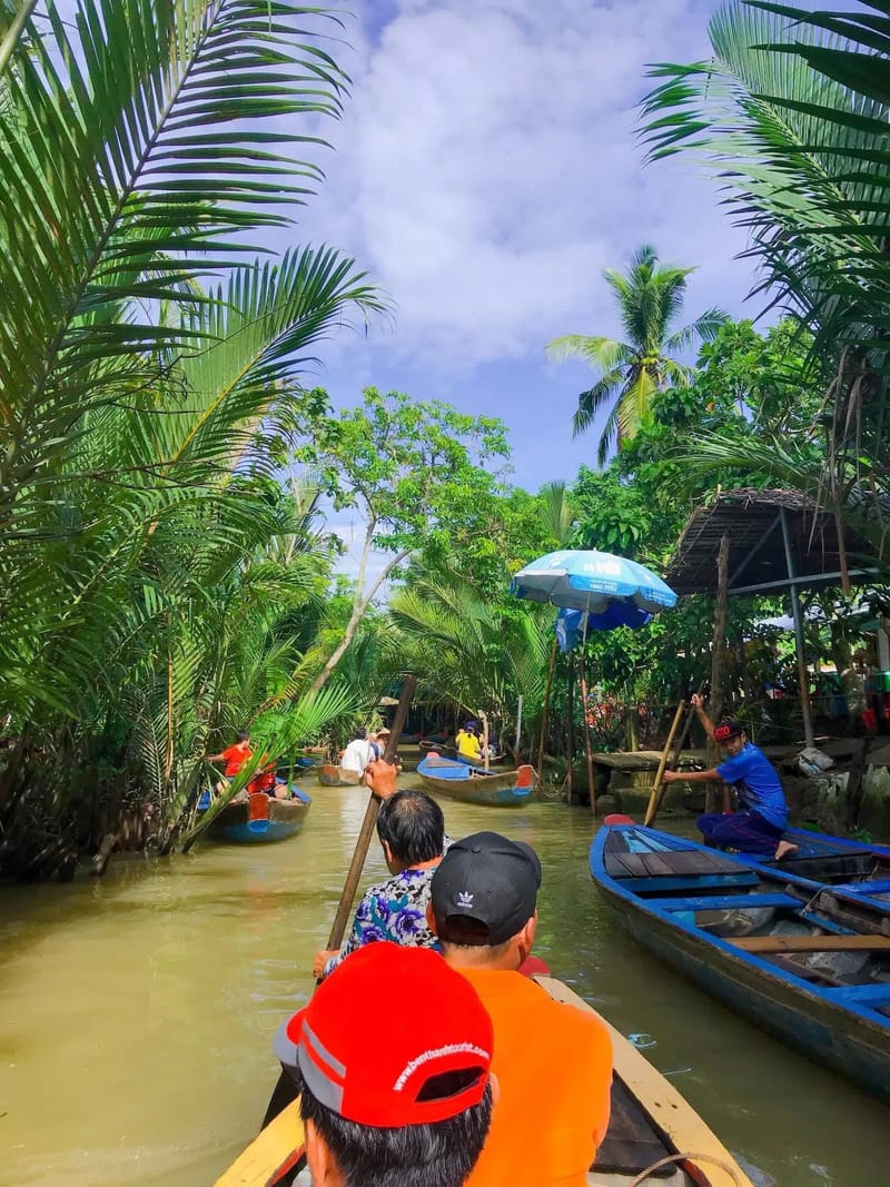 Thuê Xe Cần Thơ Đi Bến Tre Tham Quan Cù Lao